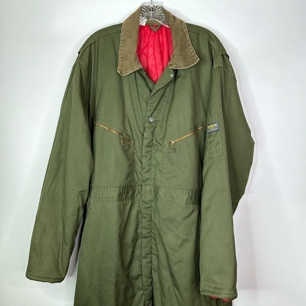 Vintage Oshkosh B'Gosh Insulated Coveralls Size 46 L